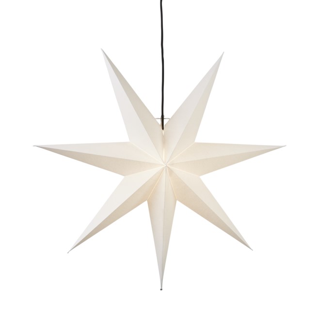 Star Frozen stjerne vindu 70cm hvit
