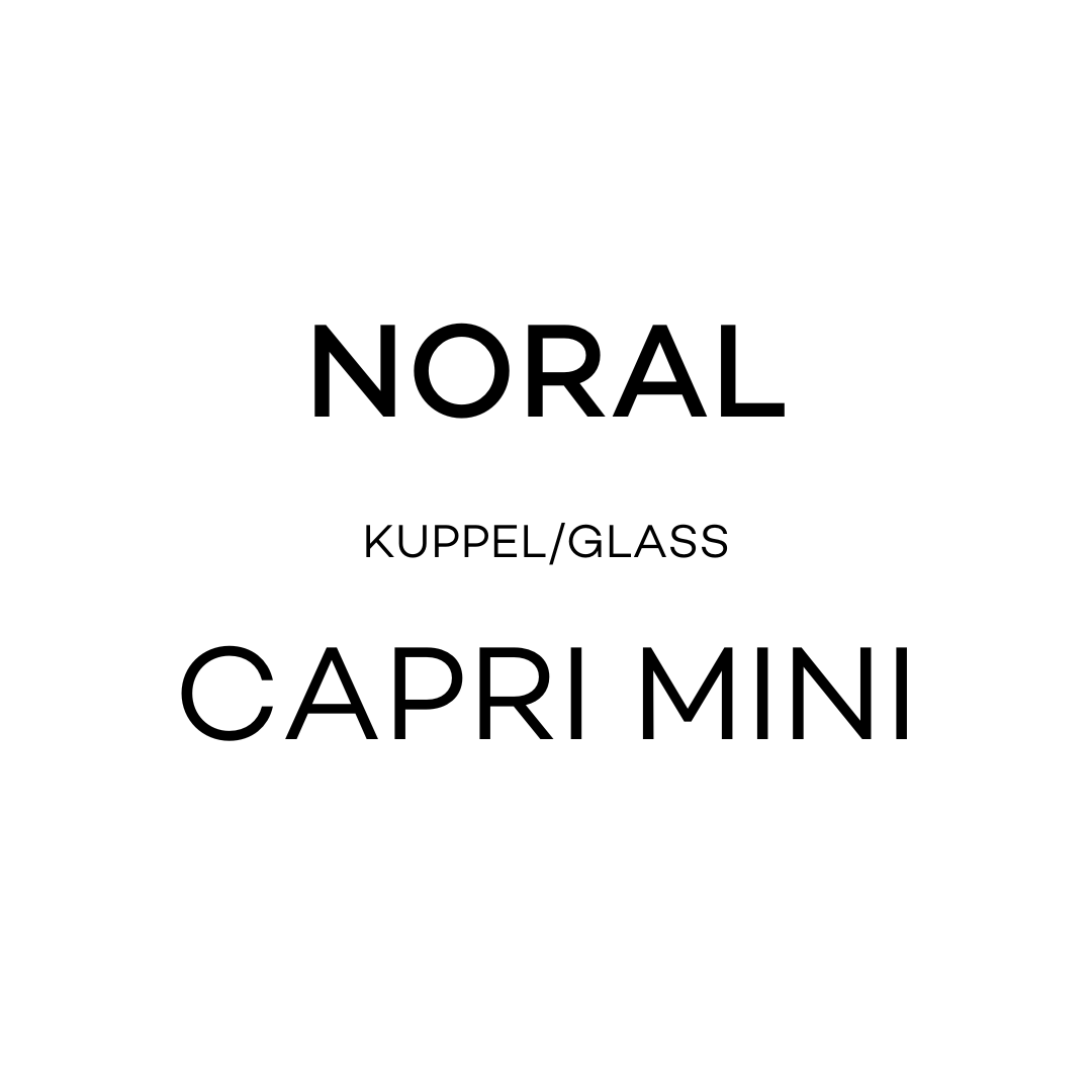 Noral Kuppel til Capri mini utelampe