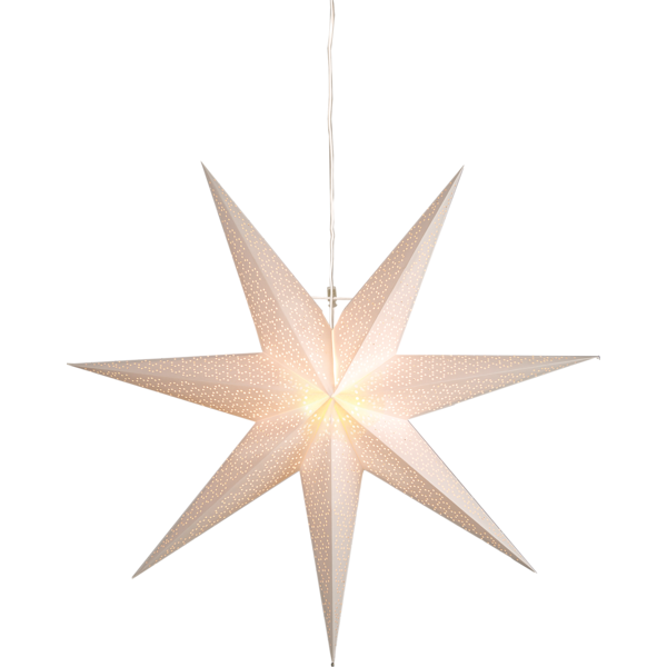 Star DOT 100cm hvit adventsstjerne  