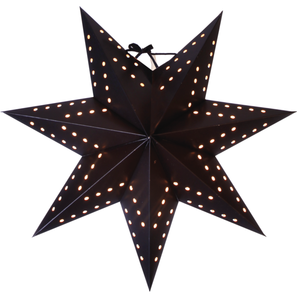 Star Bobo stjerne Sort 34cm E14