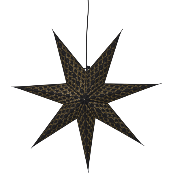 Star Brodie 60cm sort stjerne u/ledning