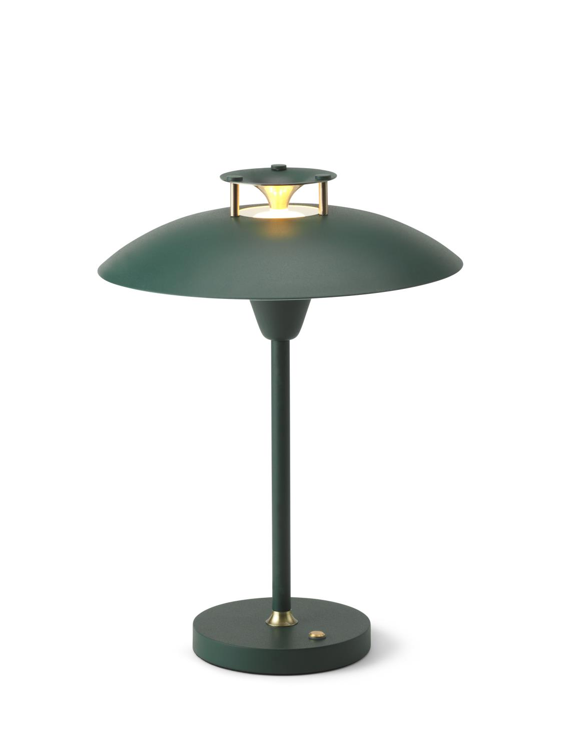 Halo Design Stepp 1-2-3 Grønn Oppladbar Bordlampe
