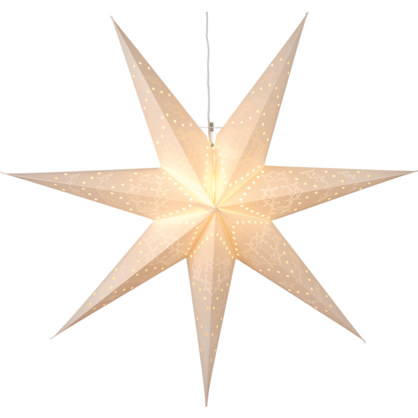 Star Sensy Adventsstjerne 70cm Hvit papir