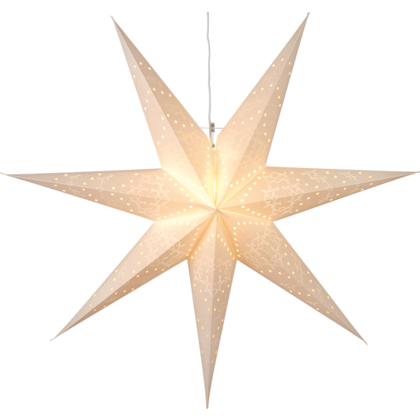 Star Sensy 70cm hvit papirstjerne