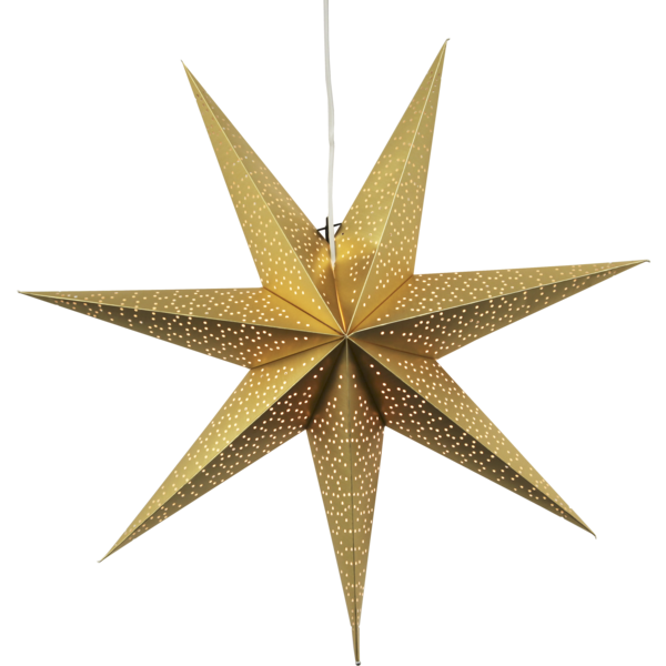 Star DOT 70cm Gull papirstjerne 