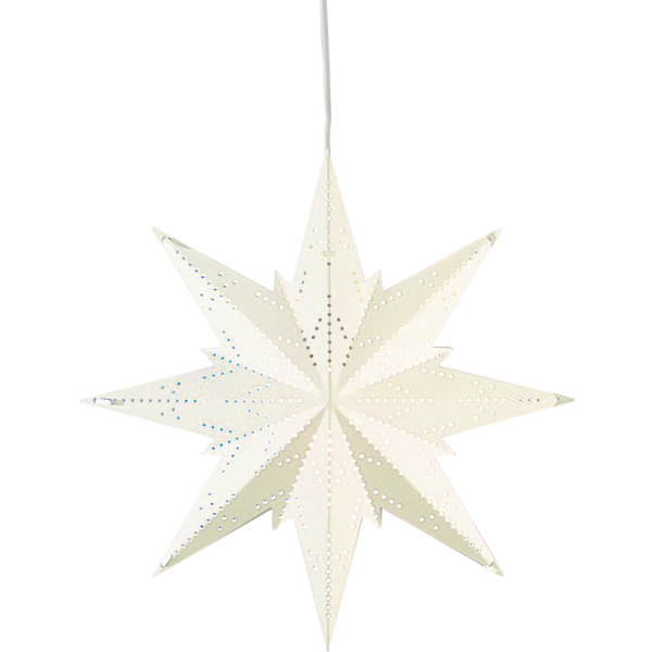 Star Mini Stjerne Hvit E14 25W excl