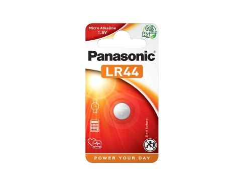Panasonic Cell Power Batteri LR44 1,5V 1pk