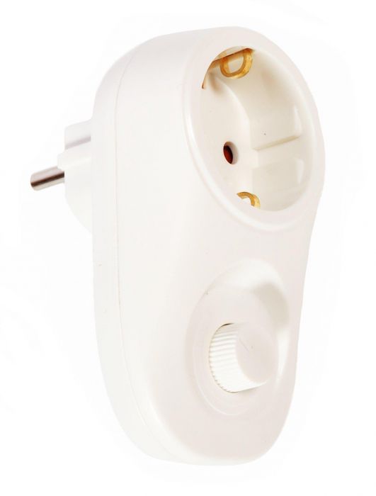 PR plug in dimmer Hvit led 3-24W