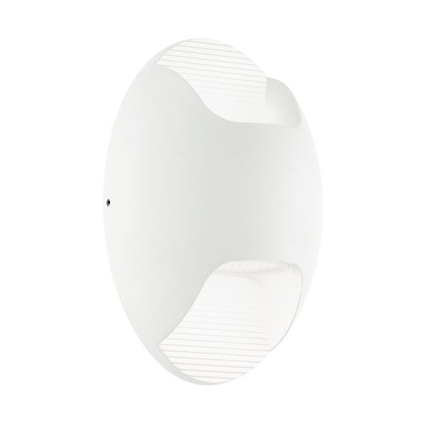 EA Isona Hvit Utelampe Vegg 2 x 2,5w LED IP44