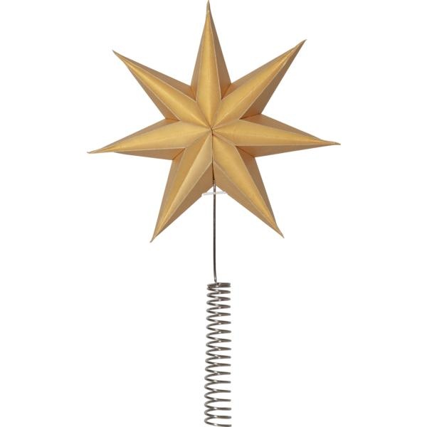 Star Isa toppstjerne 20cm gull - Bilde 2