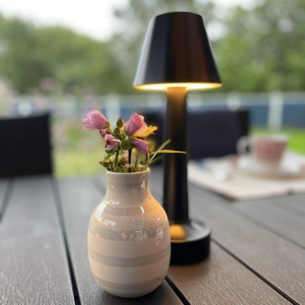 Nordesign Cordless A Sort Oppladbar bordlampe - Bilde 4