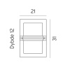 Norlys Basel 660 Sort Utelampe Vegg E27 IP44 - Bilde 2