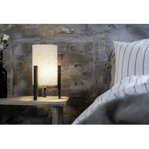 Marksløjd Eruca Bordlampe 39cm Brunbeiset/beige