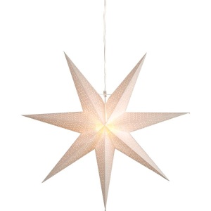 Star DOT 100cm hvit adventsstjerne