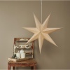Star Cotton stjerne 60cm beige u/oppheng - Bilde 2