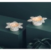 Porsgrund Snøfall T-lysestake 12x2,5cm 2pk - Bilde 2