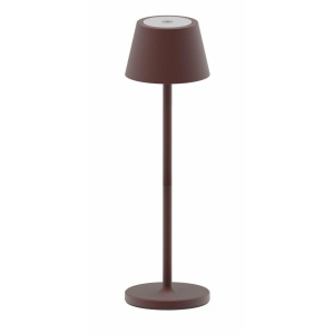 Nordesign Iris mini Rust - Oppladbar bordlampe 2200K