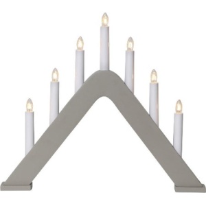 Star Jarve adventsstake 7-lys beige (304-55)