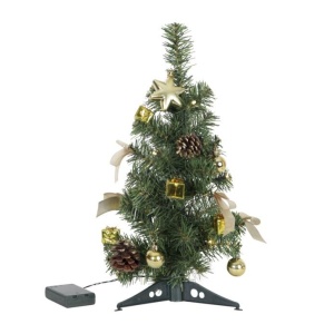 Star Decorage pyntet juletre 45cm