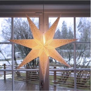 Star Sensy Adventsstjerne 100cm Hvit Papir