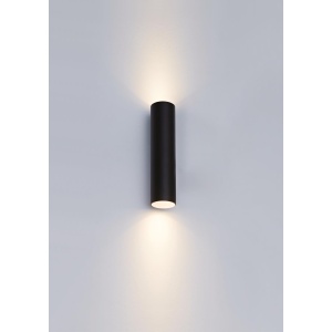 Nordesign OZ K2 Vegglampe Sort/gull 2 x GU10