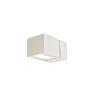 Nordesign Origo Hvit Utelampe Vegg 2x3W LED Dimbar IP54