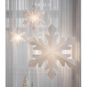 Le Klint Snowflake X-Large Hvit