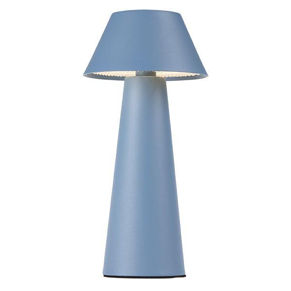 MS Max Oppladbar bordlampe Blå IP44 160lm