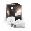 Philips Hue W E27 9,5W 2pk + bridge