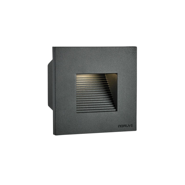 Norlys Namsos mini 1340 Utelampe vegg, Grafitt, LED
