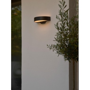 Nordlux Monay Round Sort solcelle