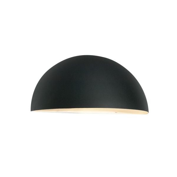 Norlys Paris 160 Sort Utelampe Vegg Ned E27 IP44