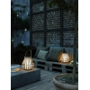 Nordlux Leo to-go Bambus Utelampe Solcelle / Oppladbar