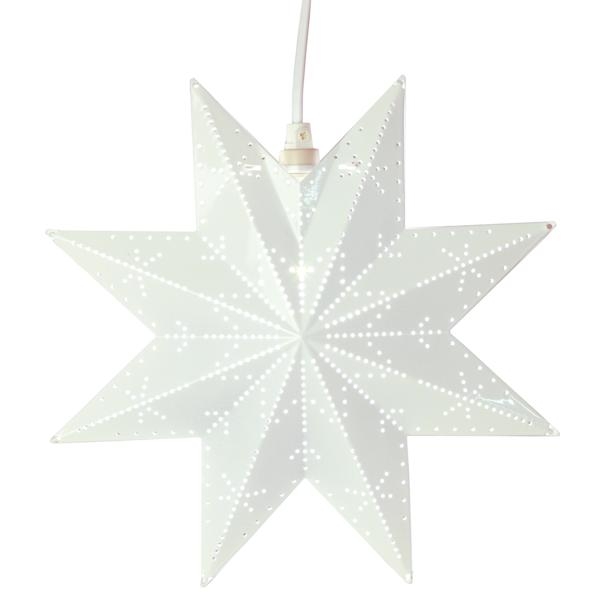 Star Classic hvit adventsstjerne (julestjerne) 28cm