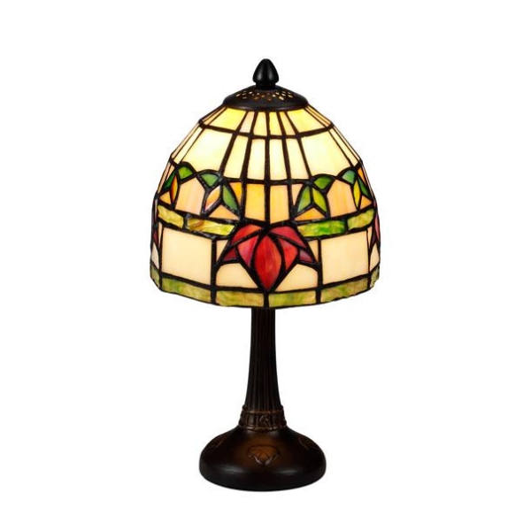 Tiffany Nostalgia Fuchsia Bordlampe