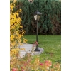 Norlys London 485 sort Utelampe Blomsterstolpe 485