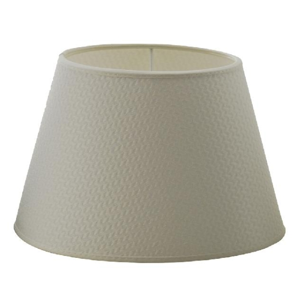 Hallbergs Skjerm Marc offwhite oval 20cm