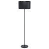 EGLO Maserlo 1 sort gulvlampe m/skjerm ø38