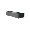 SG Edge Sort Utelampe Vegg 7W LED 2700K