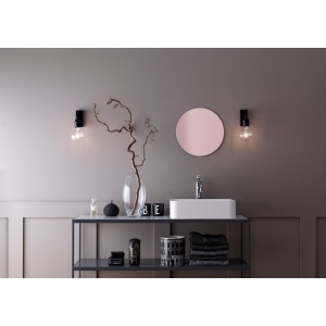 Belid Regal vegglampe 1 Mattsort E27