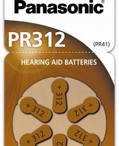 Panasonic PR312 Høreapparat Batteri 6pk