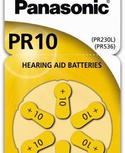 Panasonic PR10 Høreapparat batt 6 pk