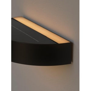 Nordlux Monay Round Sort solcelle