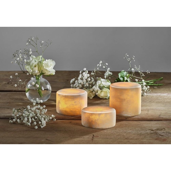 Unison Marble L Silke Matt bordlys batteri - Bilde 2