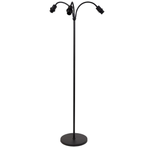 MS Connie 3 Sort Gulvlampe u/skjerm