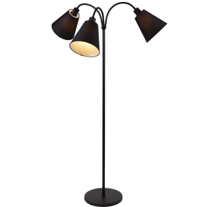 MS Connie 3 Sort Gulvlampe u/skjerm