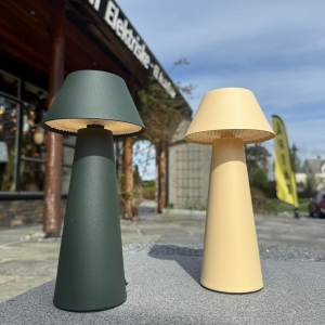 MS Max Oliven Oppladbar bordlampe IP44