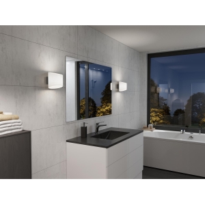 Herstal Evoke Oval vegglampe IP44 Antrasitt