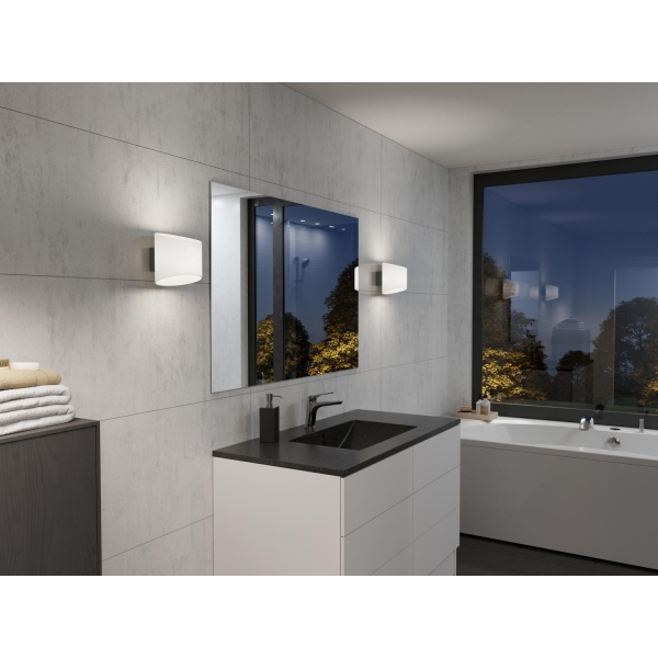 Herstal Evoke Oval vegglampe IP44 Antrasitt - Bilde 2