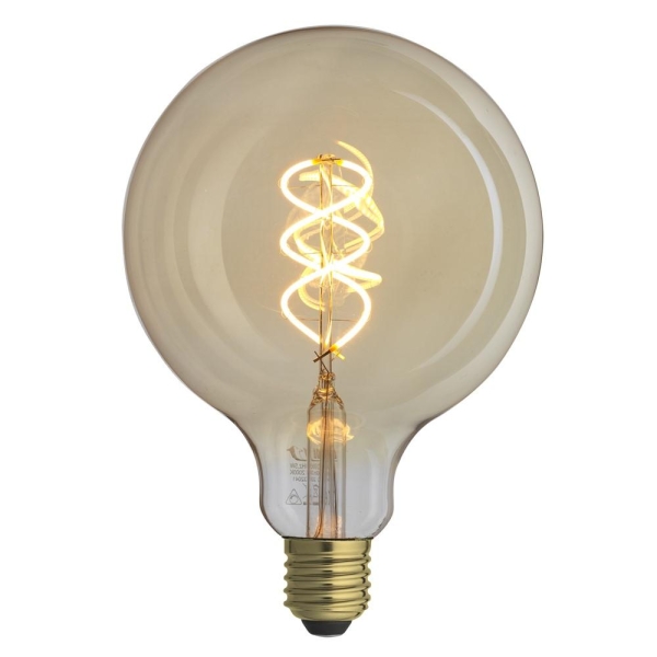 Unison LED E27 5W 380lm(30W) 2000K Ø125 gold dimbar